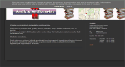 Desktop Screenshot of antikvariat-usti.cz